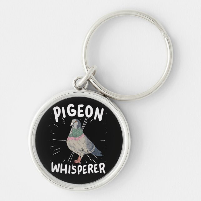 Pigeon - Pigeon Whisperer Keychain (Front)