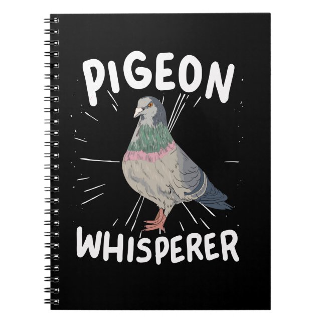 Pigeon - Pigeon Whisperer Notebook (Front)