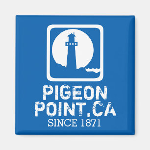 Pigeon Point California Magnet