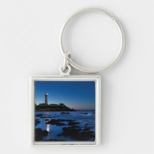 Pigeon Point Lighthouse Half Moon Bay, Ca Keychain