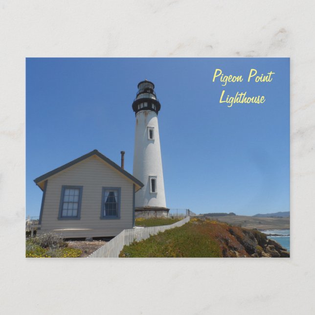 Pigeon Point Lighthouse Postcard (Front)