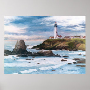 Pigeon Point Lighthouse Poster