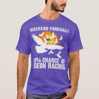 Pigeon Racing Gift For Men Women Homing Pigeon T-Shirt