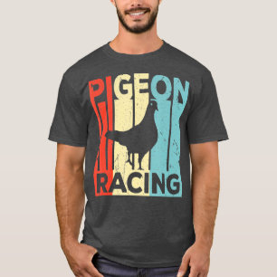 Pigeon Racing Vintage Retro Unisex T-Shirt