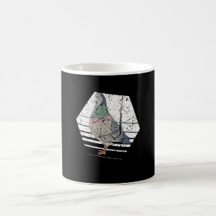 Pigeon Retro Coffee Mug