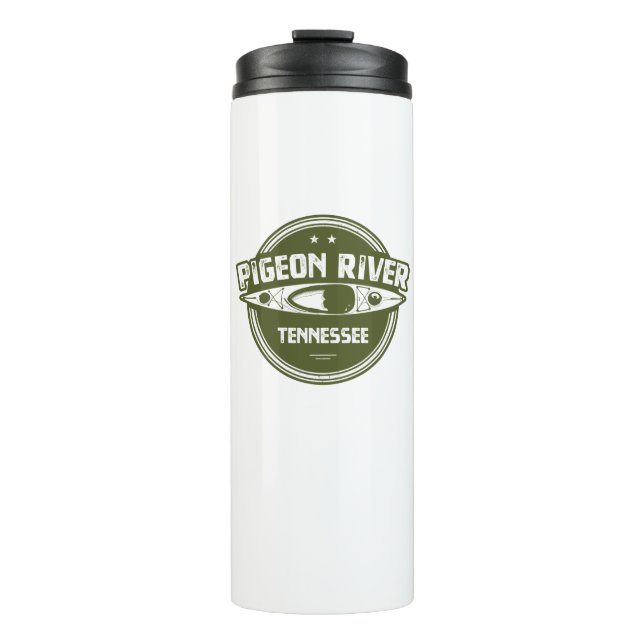 Pigeon River, Tennessee Thermal Tumbler (Front)