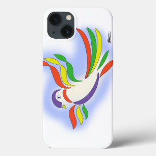 Pigeon Stylized Bird iPhone 13 Case