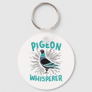 Pigeon Whisperer Keychain
