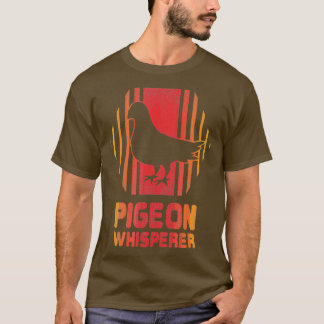 Pigeon Whisperer Retro Vintage 80s Style Gift T-Shirt