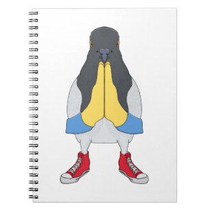 Pigeon with Shoes Notebook