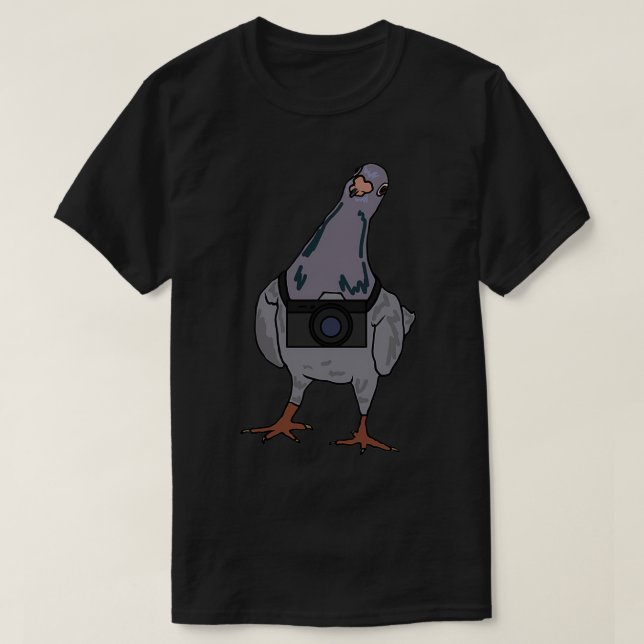 PigeonampX27S Always Watching 1 T-Shirt (Design Front)