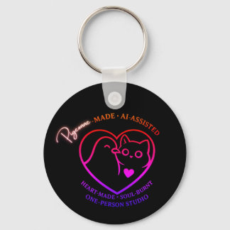Pigeonne Crafts Logo v3 – Keychain