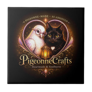 PigeonneCrafts Heartmade  Tile