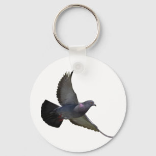 Pigeons Keychain