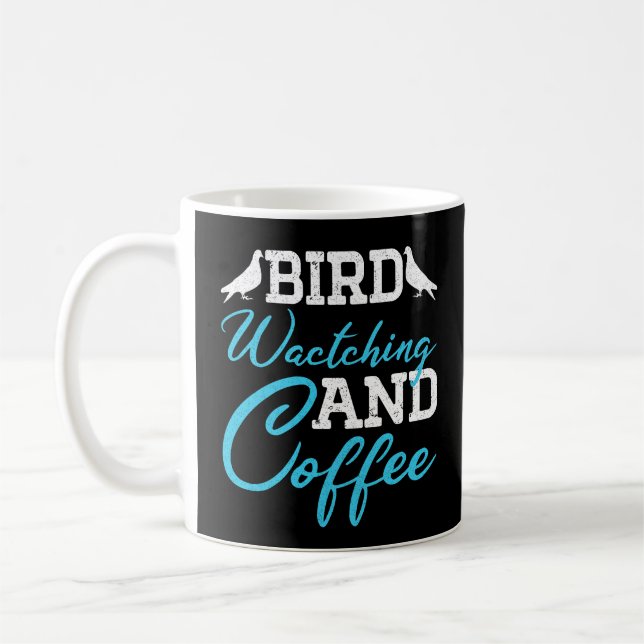 Pigeons Lover, Bird Watching And Coffee Mug (Left)