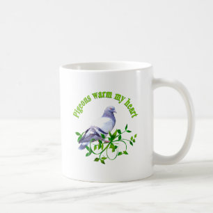 Pigeons warm my Heart Coffee Mug
