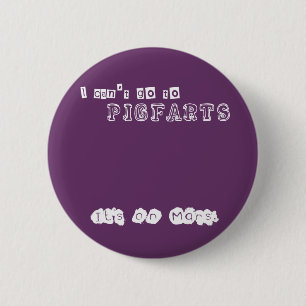 Pigfarts 2 Inch Round Button
