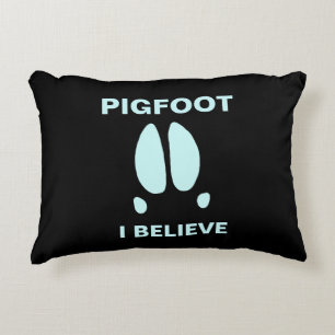 Pigfoot - I Believe Accent Pillow