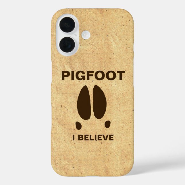 Pigfoot - I Believe Case-Mate iPhone Case (Back)