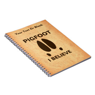 Pigfoot - I Believe Notebook