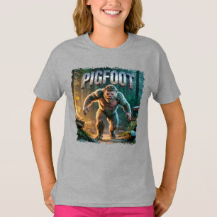 Pigfoot Photographic – Pig Bigfoot Funny Scary T-Shirt