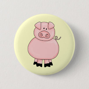 Piggie 2 Inch Round Button