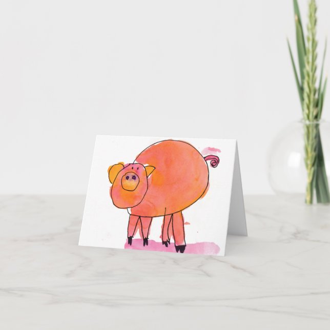 Piggle • Sarah Bowen, Age 7 Card (Front)