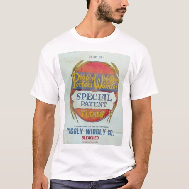 Piggly Wiggly Flour Sack T-Shirt (Front)