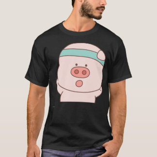 Piggly Wiggly the Chubby Pig  (1) T-Shirt