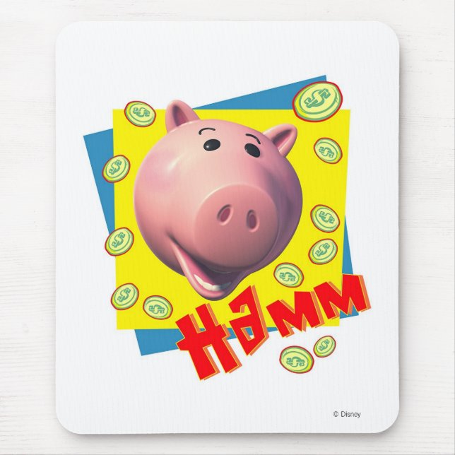 Piggy Bank Disney Mouse Pad (Front)
