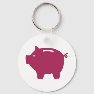 Piggy bank keychain