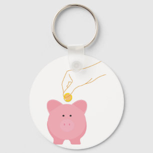 Piggy Bank Keychain
