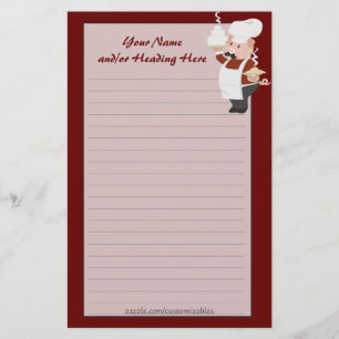 Piggy Chef Stationery