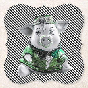 Piggy Coaster