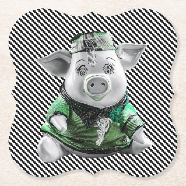 Piggy Coaster (Front)