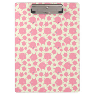 Piggy Explosion Clipboard (yellow)