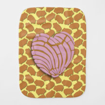 Piggy Heart Burp Cloth