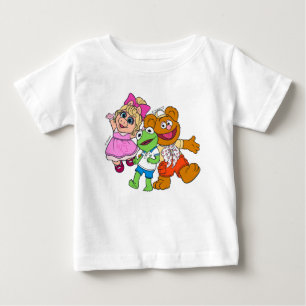 Piggy, Kermit & Fozzie Baby T-Shirt