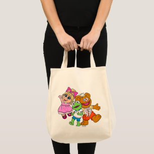 Piggy, Kermit & Fozzie Tote Bag