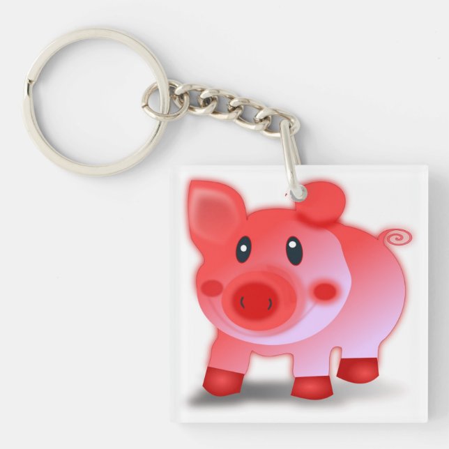 PIGGY PIGLET KEYCHAIN (Front)