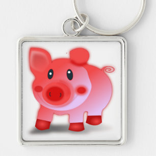 PIGGY PIGLET KEYCHAIN