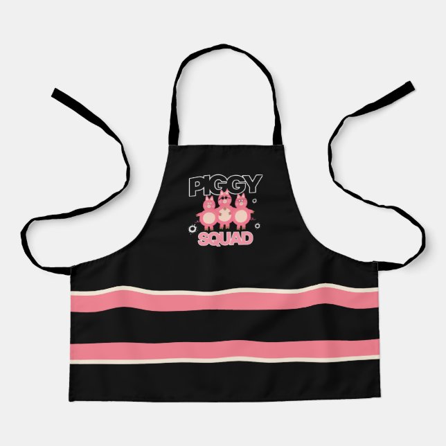 Piggy squad apron (Front)