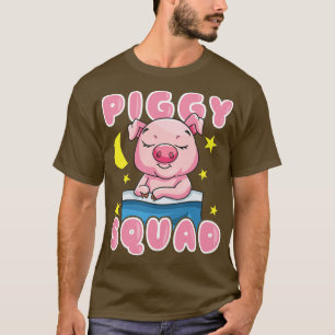 Piggy Squad Pigs Farm Animals T-Shirt