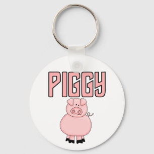 Piggy T-shirts and Gifts Keychain