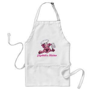 Piggy The Hamicidal Maniac Pig Funny Original Art Standard Apron