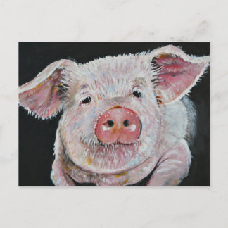 Piggy, Wiggy, Woo. Postcard