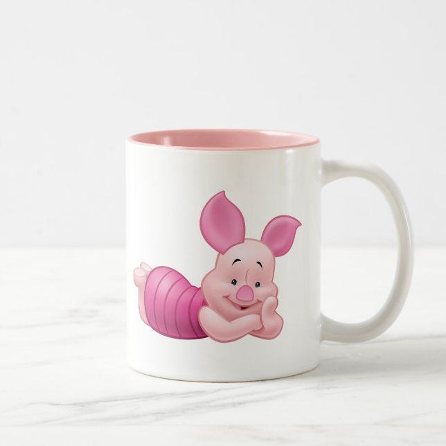 Piglet 1 Two-Tone coffee mug (Right)