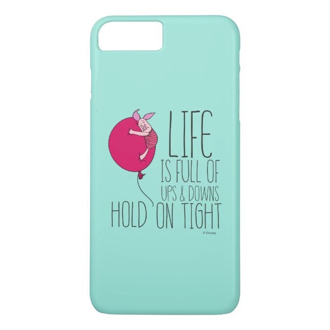 Piglet | Life is Full of Ups & Downs Case-Mate iPhone Case (Back)
