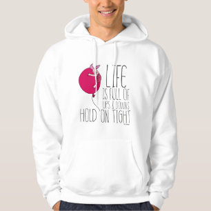 Piglet   Life is Full of Ups & Downs Hoodie