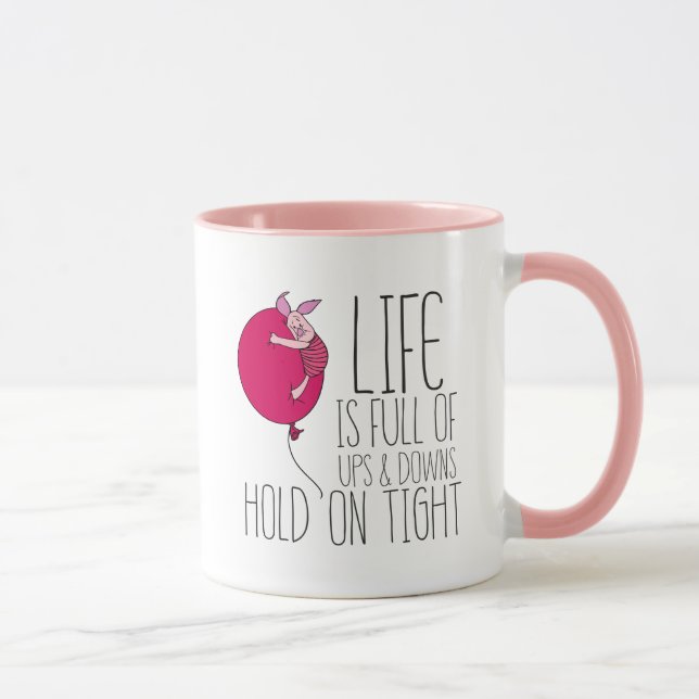 Piglet | Life is Full of Ups & Downs Mug (Right)